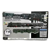 Mainan Anak Rel Kereta Api Elektrik Isi 19pcs Dan 13pcs Rail King Mainan Ser Rel King Train Truck Ra