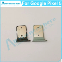For Google Pixel 5 GD1YQ GTT9Q Pixel5 SIM Card Tray Slot Holder Adapter Socket Parts Sim Tray Holder Replacement