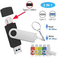 Type-C usb 3.0 flash drives 256GB 512GB OTG 2 in 1 pen drive 128GB 64GB pendrive memory Key usb stick For phone USB High Qaulity
