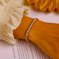 LUMINA JEWELS - GELANG STAINLESS STEEL & XUPING BATU PUTIH SILVER BRACELETS