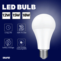 Mentol Lampu LED Terang E27 Putih/Super Bright E27 Energy Saving LED Bulb White Light 12W 15W 18W