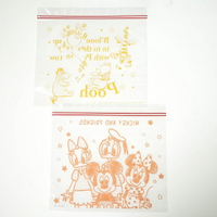 🔥現貨🔥日本Disney迪士小熊維尼/米奇食品保存透明夾鏈袋(冰箱冷藏常溫保存)-富士通販
