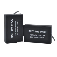 2x 2620mAh GoPro ASBBA-001 ASBBA 001 ASBBA001 Replacement Battery for Gopro Fusion 360-Degree Action Camera