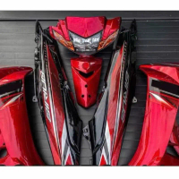 Tem sirius đỏ đen mẫu chế sirius đỏ đen trắng Nhãn Dán Decal