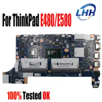 NEW For Lenovo Thinkpad E480 E580 I7-8550u RX550 2G Laptop Motherboard NM-B421 Full Tested