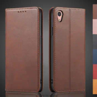 Magnetic attraction Leather Case for Sony Xperia XA1 / XA1 Dual 5.0" Holster Flip Cover Case Wallet Phone Bags Fundas Coque