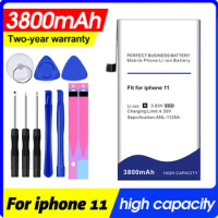 High Capacity Phone Battery for Apple iPhone 11 iPhone11 Replacement Bateria
