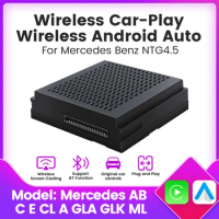 GPS Car multimedia For Wireless CarPlay Android Auto for Mercedes Benz W204 W212 W218 CLA GLA GLK ML Sprinter NTG4.5 Becker