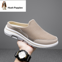 Hush Puppies รองเท้าผ้าใบลําลอง ส้นแบน เหมาะกับการเล่นกีฬา สําหรับผู้ชาย ไซซ์ EU 45 46 47 48