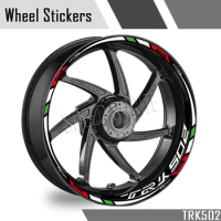 Reflective Motorcycle Accessories Wheel Sticker Hub Decals Rim Stripe Tape For Benelli TRK 502 TRK502 trk502