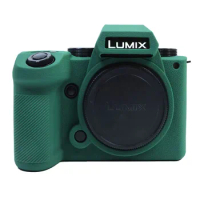 S5II S5M2 Accessories Camera Silicone Case Protective Bag Compatible for Panasonic Lumix S5 II