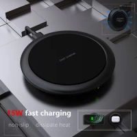 15W Qi Wireless Charger For Huawei P40 Pro Mate30 pro P30 pro Fast Charging Dock Station Phone Charger for Honor V30 Pro