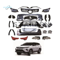2015-2019 Facelift Kit For Fortuner Old Change To New Fortuner Bodykit Upgrade Bumpers Body Kit For Toyota Fortuner