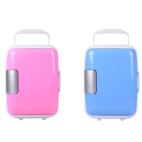 4L Mini Fridge Portable Cosmetic Fridge For Beauty Mini Fridge Car Cosmetic Refrigerator