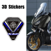 For Yamaha X-max Xmax X Max 125 250 300 400 Motorcycle Scooters Windshield Windscreen Screen Wind Shield Emblem Logo Stickers