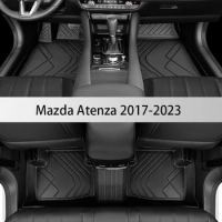TPE Custom Car Floor Mats For Mazda Atenza 2017 2018 2019 2020 2021 2022 2023 Waterproof Carpet Auto Interior Accessories