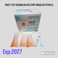 paket Test kehamilan HCG strip HBsAg HIV syphilis cepat akurat mudah Set