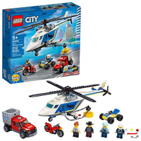 LEGO 樂高 City Police Helicopter Chase 60243 警察玩具組 (212 件)