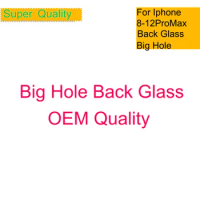 10Pcs/Lot For Iphone 13 X XS 11 Pro Max 8 Plus XR Back Glass Big Hole Housing Back Cover Battery Door Chassis 12 Pro Max Housing
