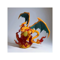 Glowing Charizard Pokemon Figure Statue Collectible Model Gift from Pallet Town