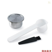 （咖啡用品與配件）6g 不鏽鋼可重複使用咖啡膠囊殼 家用咖啡機配件 清洗環保咖啡膠囊 咖啡製作膠囊 兼容segafre