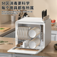 不銹鋼消毒櫃家用小型桌面立式廚房碗筷紫外線高溫消毒碗櫃