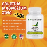 BIOptimizers CALCIUM MAGNESIUM ZINC 60 แคปซูล
