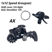 LTWOO AX 1x12S 12S 1X Speed Groupset Shift Lever and Rear Derailleur Long Cage for MTB Bicycle Parts 46T 50T 52T