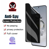 Privacy Hydrogel Film Screen Protector For Xiaomi Poco X3 Pro F3 M3 M4 11T 12T Pro Redmi Note 11 10 9 8 Pro 9s 10s 8T 9T 9A 9C