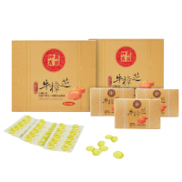 【神農真菌】台灣紅寶頂級牛樟芝子實體黃金膠囊(60粒膠囊/盒)
