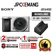 JPC KEMANG Sony Alpha A6400 Kit 16-50mm OSS II Mirrorless Camera Sony A 6400 Kit 16-50 mm Mark 2 GAR
