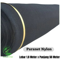 Jaring Paranet Nylon 1 Roll Kerapatan 65% Lebar 1.8 Meter x Panjang 50 Meter (1 Roll)