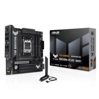【ASUS 華碩】TUF GAMING B850M-PLUS WIFI DDR5 主機板+金士頓 32GB 雙通16GB*2 D5 5600 FURY Beast黑