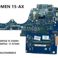 For HP Pavilion 15-BC 15-AX laptop motherboard DAG35NMB8C0 L22039-601/L22038-601 With Intel I5/I7 CPU GTX1050