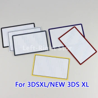 1pcs Replacement For 3DSXL Glass Top Screen Frame Lens Cover LCD Screen Protector Compatible For Nintendo New 3DS XL LL