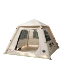 Inflatable Camping Tent Outdoor Oxford Canvas Luxury Camping Inflatable Tent