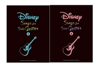 【學興書局】Disney Songs for Solo Guitar 迪士尼歌曲吉他精選集 (1)(2)