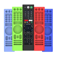 TV Remote Control Protector Case Shockproof Silicone All-inclusive Cover Sleeve With Lanyard For Sony RMF TX220U TX310B TX300B
