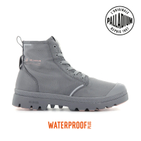 Palladium PAMPA LITE+ RCYCL WP+再生纖維輕量防水靴/休閒鞋-男鞋/女鞋-灰(76656-071)