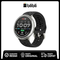 Amazfit Active 2 Jam Tangan GPS dengan Layar AMOLED 1.32 Inci, Baterai 10 Hari, dan 5 ATM Water Resistance - Silver/Abu-Abu Metalik