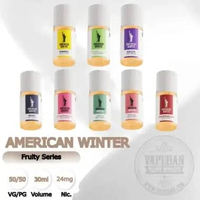 Liquid Saltnic R57 American Winter Fruity Series 24MG 30ML By Hero57 FRESH GRAPE