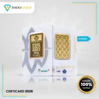 Emas Antam Logam Mulia [50 g] Gold - TAHUN 2026 Gold