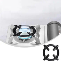3Pcs Gas Stove Ring Trivets Pot Coffee Iron Range Reducer Wok Stand Trivet Grate Kitchen Burner Holder Hob Grates Rack Cast