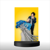 Cetak foto bingkai framelles | Custom photo print 10R (20x30cm) 12R (30x40cm), Gantung Dinding Kayu