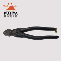 【Fujiya 富士箭】強力型斜口鉗-偏芯薄刃175mm 黑金(7700N-175BG)