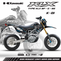DECAL STICKER KLX 150 BF/G/SE {K01}