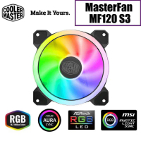 พัดลมเคส Cooler Master MasterFan MF120 S3 ARGB 120mm Case Fan ขาย