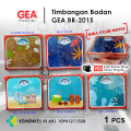 Timbangan Badan Manual GEA BR 2015, Kapasitas 120 kg, Analog, Dikirim Sesuai Stok