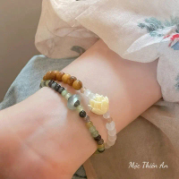 Vòng Tay Liên Hoa Sen Phong Cách Nhẹ Nhàng Đơn Giản Mộc Thiên An