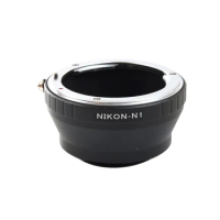 For Nikon F mount Lens to Nikon 1 mount camera , LingoFoto NIKON-N1 Metal Mount Adapter Ring for Nikon 1 J/V/S series